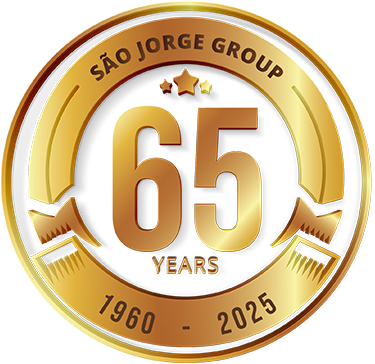 selo 65 anos São Jorge Locadora
